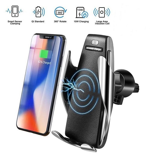 Caricabatterie Wireless da Auto automatico