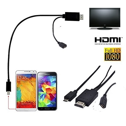 Cavo HDMI per smartphone - Clicca l'immagine per chiudere