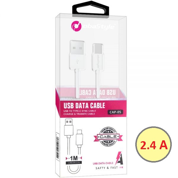 Cavo USB Android micro USB -1mt - Clicca l'immagine per chiudere