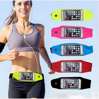 Fascia porta cellulare tipo cinta marsupio corsa