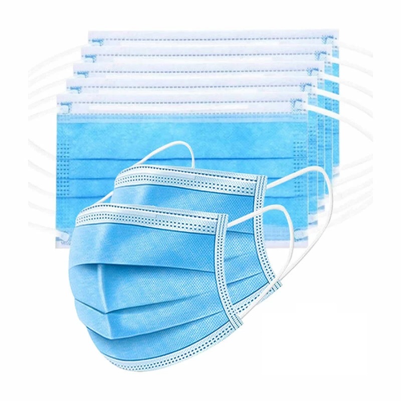 Mascherine tipo chirurgiche azzurre - 25pz - protezione covid