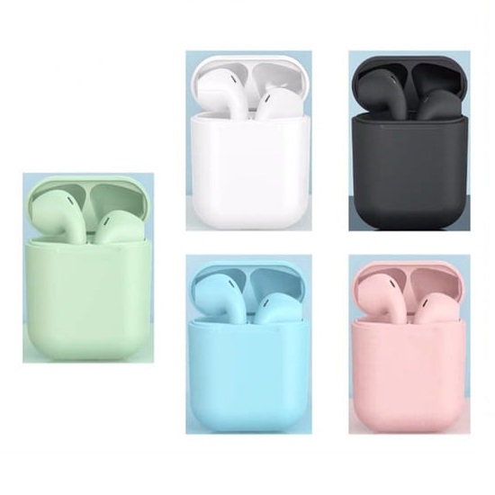 Repliche Airpods AP12 vari colori macaron